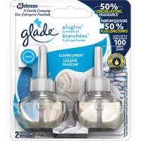 Glade<sup>®</sup> PlugIns<sup>®</sup> Scented Oil Refills, Clean Linen<sup>®</sup>, Cartridge JM351 | Rideout Tool & Machine Inc.