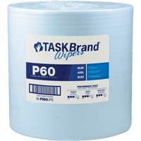 Chiffons de premi&egrave;re qualit&eacute; P60 TaskBrand, Tout usage, 13" lo x 12" la Rideout Tool & Machine Inc.