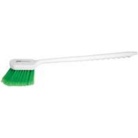 Long Handle Detail Brush, 20" L, PVC Bristles, Green Rideout Tool & Machine Inc.