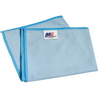 Chiffon de nettoyage pour vitres, Microfibre, Bleu Rideout Tool & Machine Inc.