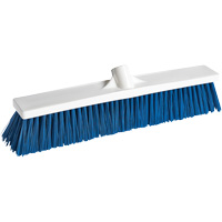 Balai-brosse pour le service alimentaire, Crins Moyen, 18", Polypropyl&egrave;ne, Blanc Rideout Tool & Machine Inc.