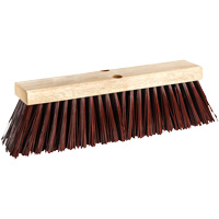 Street Push Broom, 14", X-Coarse, Polypropylene Bristles Rideout Tool & Machine Inc.