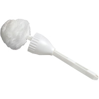 Cleaning Swab with Cup, 14-1/2" L, Acrylic Bristles, White JM969 | Rideout Tool & Machine Inc.