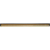 Window Squeegee Channel and Rubber, 18", Rubber, Brass Frame JM974 | Rideout Tool & Machine Inc.