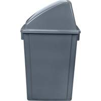 Garbage Can, Plastic, 15 US gal. JN514 | Rideout Tool & Machine Inc.