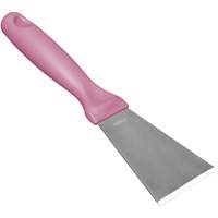 Large Stainless Steel Scraper, Pink, 3" W x 9" L Rideout Tool & Machine Inc.