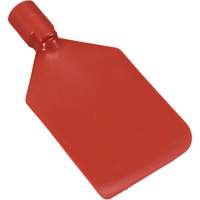 Stiff Paddle Scraper, Red, 4-1/2" W x 8-3/4" L Rideout Tool & Machine Inc.