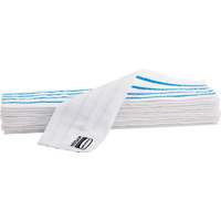 Disposable Mop Pad, Hook and Loop Style, Microfibre, 18" L x 4" W Rideout Tool & Machine Inc.