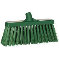 Balai-brosse robuste, Crins Ferme, 13", Polyester, Vert Rideout Tool & Machine Inc.