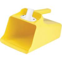 Mega Dipper Scoop, Plastic, Yellow, 128 oz. JO978 | Rideout Tool & Machine Inc.