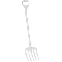 Fourche hygi&eacute;nique, Longueur de 49", Plastique, Blanc Rideout Tool & Machine Inc.