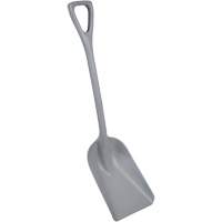 Pelle monobloc perceptible par d&eacute;tecteur de m&eacute;tal, Lame 10" x 14", Longueur de 37-1/2", Plastique, Gris Rideout Tool & Machine Inc.