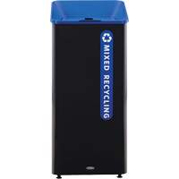 Sustain Mixed Recycling Container, Bulk, Plastic, 23 US gal. JP278 | Rideout Tool & Machine Inc.