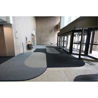 Tapis dentr&eacute;e Supreme Knob, Essuie-pieds/grattoir, 3-1/2' x 6' x 7/16", Charbon Rideout Tool & Machine Inc.