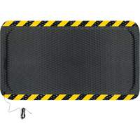 Hog Heaven Electrically Conductive Mat, 3' W x 5' L, 5/8" Thickness, Black/Yellow, Nitrile Rideout Tool & Machine Inc.
