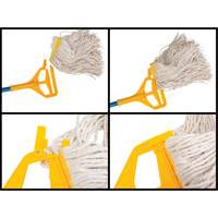 Handle with Clip, Fibreglass/Plastic, Open Gate Tip, 60" Length Rideout Tool & Machine Inc.