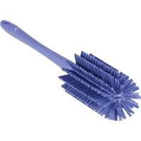 Medium Brush with Handle, Stiff Bristles, 17" Long, Purple Rideout Tool & Machine Inc.