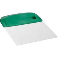 Flexible Stainless Steel Dough Cutter/Scraper, Green, 4-1/2" W x 5-3/4" L Rideout Tool & Machine Inc.