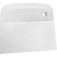 Flexible Stainless Steel Dough Cutter/Scraper, White, 4-1/2" W x 5-3/4" L Rideout Tool & Machine Inc.