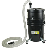 High Capacity HEPA Abatement Vacuum, Dry, 5 US Gal. (18.92 Litres) Rideout Tool & Machine Inc.