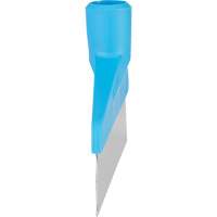 Table & Floor Scraper, Blue, 9-3/5" W x 1-1/5" L Rideout Tool & Machine Inc.