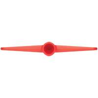 Table & Floor Scraper, Red, 9-3/5" W x 1-1/5" L Rideout Tool & Machine Inc.