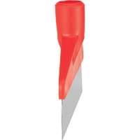 Table & Floor Scraper, Red, 9-3/5" W x 1-1/5" L Rideout Tool & Machine Inc.