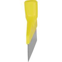 Table & Floor Scraper, Yellow, 9-3/5" W x 1-1/5" L Rideout Tool & Machine Inc.