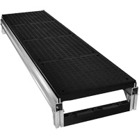 FOUNDATION Smooth Modular Aluminum Work Platform Kit, 18" W x 72" D, 400 lbs. Capacity, All-Welded Rideout Tool & Machine Inc.
