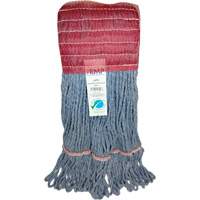 Wide-Band Mop Head, Antimicrobial/Floor Finishing/Specialty, Cotton/Rayon/Synthetic, Loop Style Rideout Tool & Machine Inc.