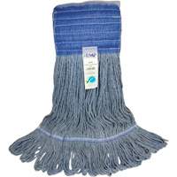 Wide-Band Mop Head, Antimicrobial/Floor Finishing/Specialty, Cotton/Rayon/Synthetic, Loop Style Rideout Tool & Machine Inc.