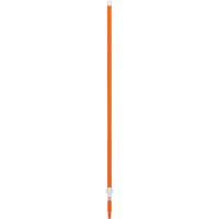 Manche, Balai/Brosse/Vadrouille &agrave; &eacute;pousseter/Support &agrave; tampon/Grattoir/Raclette/Vadrouille humide, Orange, T&eacute;lescopique, 62" - 109-2/5" lo Rideout Tool & Machine Inc.