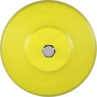 Brosse ronde HyDrive pour perceuse, Soies Tr&egrave;s ferme, Longueur de 3-1/10", Jaune Rideout Tool & Machine Inc.
