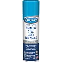 Pro Line Stainless Steel Cleaner & Polish, 15 oz., Aerosol Can Rideout Tool & Machine Inc.
