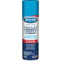 Nettoyant tout usage Pro Line Crazy Clean, 19 oz., Canette a&eacute;rosol Rideout Tool & Machine Inc.