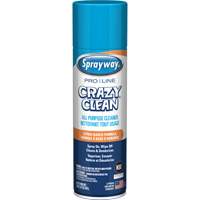 Nettoyant tout usage Pro Line Crazy Clean, 19 oz., Canette a&eacute;rosol Rideout Tool & Machine Inc.