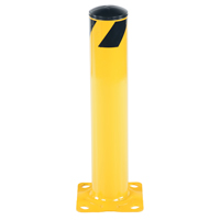 Butoir de s&eacute;curit&eacute;, Acier, 24" h x 4,5" la, Jaune Rideout Tool & Machine Inc.