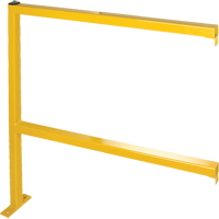 Perimeter Guards - Tubular Style, 46" W x 49-1/2" H, Yellow Rideout Tool & Machine Inc.