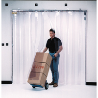 Strip Curtain Doors, 12' x 12' Door Opening, 12" Strip Width, 0.120" Strip Thickness KF021 | Rideout Tool & Machine Inc.