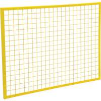Wire Mesh Partition Components - Panels, 4' H x 3' W KH930 | Rideout Tool & Machine Inc.