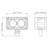 Rep&eacute;reur avant pour chariot &eacute;l&eacute;vateur Rideout Tool & Machine Inc.