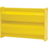 Industrial Safety Guard Rail, Steel, 19" L x 12" H, Safety Yellow KI237 | Rideout Tool & Machine Inc.