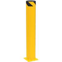 Safety Pipe Bollard, Steel, 42" H x 6-5/8" W, Yellow KI261 | Rideout Tool & Machine Inc.