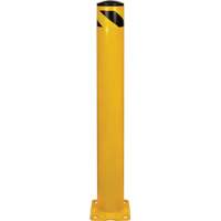 Butoir de s&eacute;curit&eacute;, Acier, 42" h x 5-1/2" la, Jaune Rideout Tool & Machine Inc.