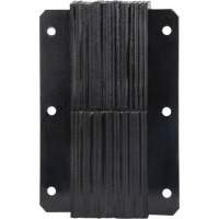 Laminated Dock Bumpers, Vertical, Rubber, 11" W x 4" D x 20" H Rideout Tool & Machine Inc.