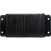 Laminated Dock Bumpers, Horizontal, Rubber, 24" W x 4" D x 12" H Rideout Tool & Machine Inc.