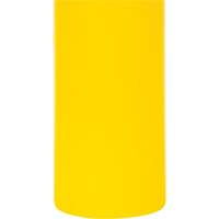 Capuchon en poly&eacute;thyl&egrave;ne pour borne de protection, 4-1/2" dia. x 64" l, Rouge/Jaune Rideout Tool & Machine Inc.