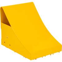 Ice Chocks, Steel, Yellow, 8-1/16" W x 10-5/8" D x 8-13/16" H Rideout Tool & Machine Inc.