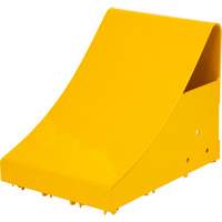 Ice Chocks, Steel, Yellow, 8-1/16" W x 10-5/8" D x 8-13/16" H Rideout Tool & Machine Inc.