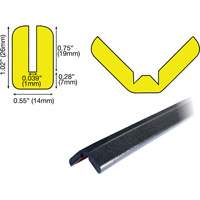 Butoir de protection de rebords mod&egrave;le W 1M, Longueur 3.25' Rideout Tool & Machine Inc.
